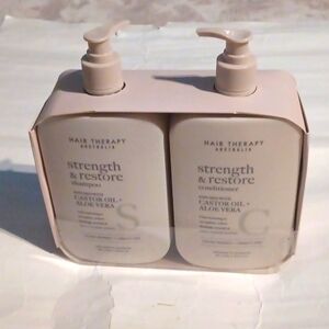 Hair Therapy Australia Castor Oil + Aloe Vera Shampoo & Conditioner Set